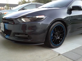 2014 Dodge Dart with 18x8 Rage 20 wheels