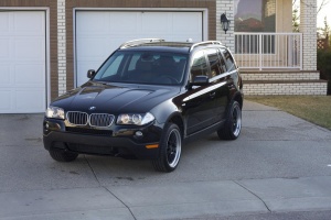 2008 BMW X3 with 19x8.5 Miro STP-2 wheels