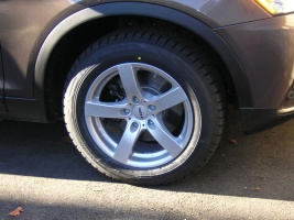 2011 BMW X3 with Rial Salerno wheels
