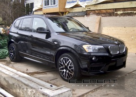 2012 BMW X3 with Tenzo Concept 10 wheels