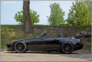 2001 Honda S2000 with 17x9.5 Rays Engineering Volk Racing CE28N wheels
