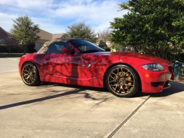 2007 BMW Z4 with VMR V710 wheels