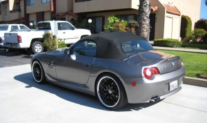 2008 BMW Z4 with 19x8.5 Miro Type 366 wheels