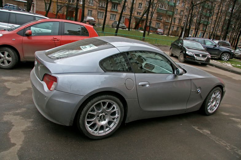 2009 BMW Z4 with 18x8.5 BBS CH wheels
