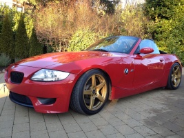 2008 BMW Z4M with Forgestar CF5 wheels
