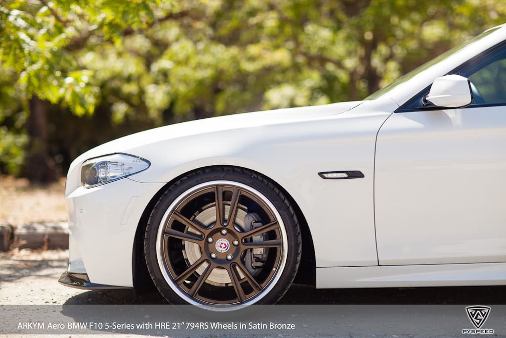 2012 BMW 535 with HRE 794RS wheels