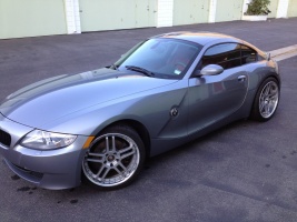2008 BMW Z4 with 19x9 SSR GT-10 wheels