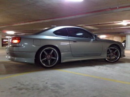 2002 Nissan S15 with 19x8.5 RAYS GTS - Disc A wheels