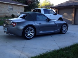 2005 BMW Z4 with 18x8 Bremmer Kraft BR09 wheels