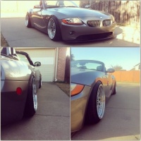2008 BMW Z4 with 18x10.5 wheels