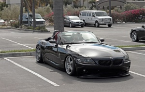 2007 BMW Z4 with 18x8.5 wheels