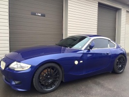 2008 BMW Z4M with 18x8.5 Volk Rays Progressiv wheels