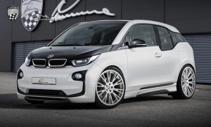 2015 BMW i3 with LUMMA CLR wheels