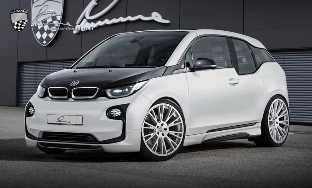 2015 BMW i3 with LUMMA CLR wheels