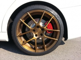 2015 Mercedes-Benz CLA-Class with 19x8.5 Avant Garde M510 wheels