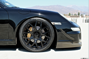 2013 Porsche 911 with 19x8.5 Avant Garde M590 wheels
