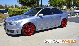 2008 Audi RS 4 with 20x10 Avant Garde M580 wheels