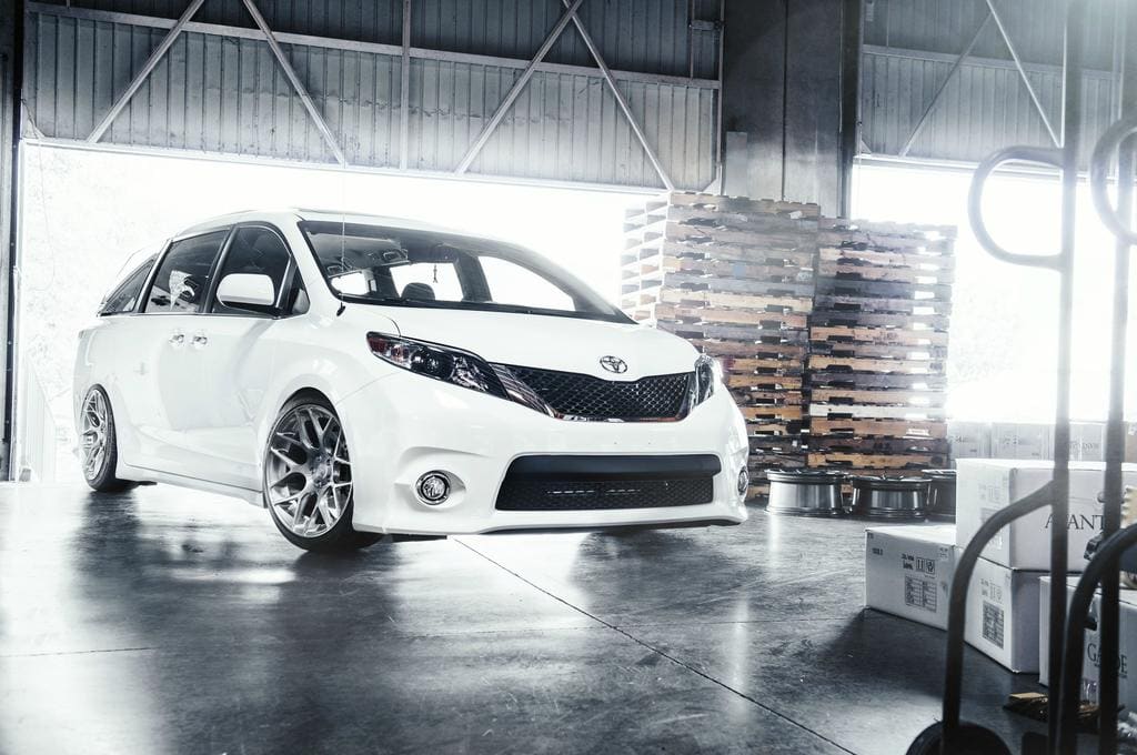 2014 Toyota Sienna with 20x10 Avant Garde M590 wheels