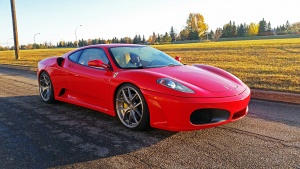2009 Ferrari F430 with Avant Garde M580 wheels