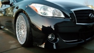 2013 Infiniti M37 with 20x10 Avant Garde M540 wheels