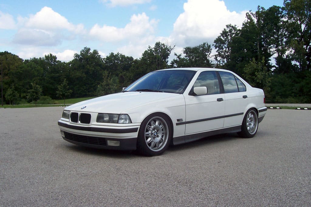 1995 BMW 323 with 17x7.5 BMW DS2 wheels
