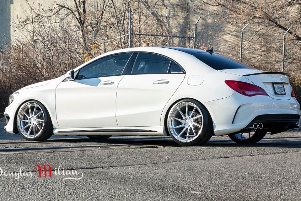 2015 Mercedes-Benz CLA-Class with 19x8.5 AG M621 wheels