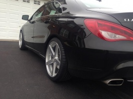 2015 Mercedes-Benz CLA-Class with RC-22 wheels