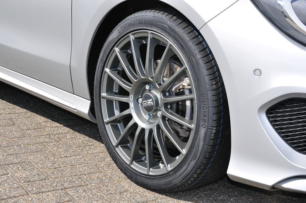 2015 Mercedes-Benz CLA-Class with OZ Superturismo Le Mans wheels