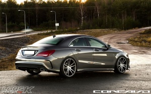 2015 Mercedes-Benz CLA-Class with Concavo CW S5 wheels