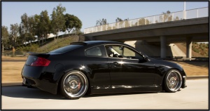 2004 Infiniti G35 with 20x9.5 AME Shallen MX wheels
