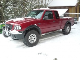 2010 Ford Ranger with 16x8 Eagle 137 wheels