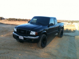 2010 Ford Ranger with 15x8 wheels