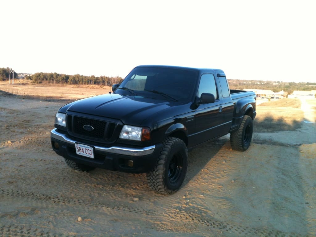 2010 Ford Ranger with 15x8 wheels