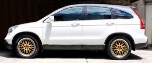 2009 Honda CR-V with Work VSXX wheels