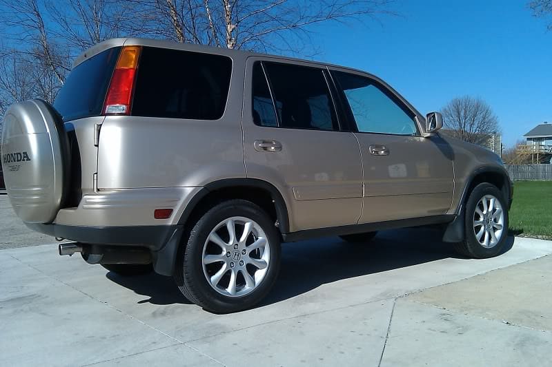 2001 Honda CR-V with OEM Acura TSX wheels