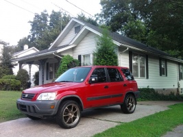 2001 Honda CR-V with Enkei wheels