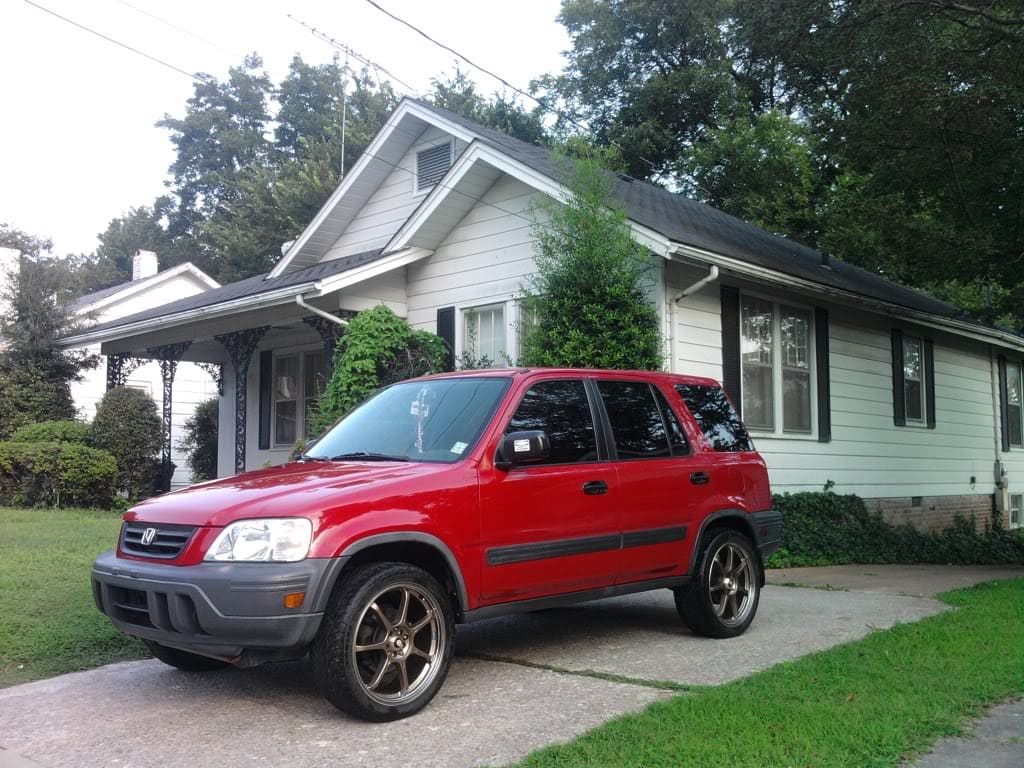 2001 Honda CR-V with Enkei wheels