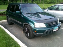 1999 Honda Civic with OEM Civic Si wheels