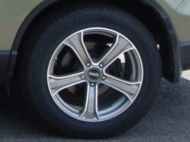 2012 Honda CR-V with 18x8 Moda MD 14 wheels