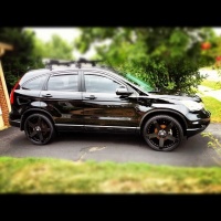 2010 Honda CR-V with Rock Star wheels