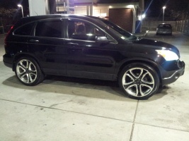 2008 Honda CR-V with OEM Ford Edge wheels