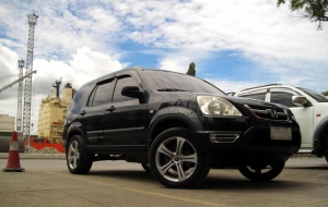 2004 Honda CR-V with OEM MB AMG wheels