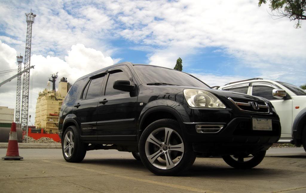 2004 Honda CR-V with OEM MB AMG wheels