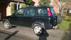 2000 Honda CR-V with OEM HR-V wheels