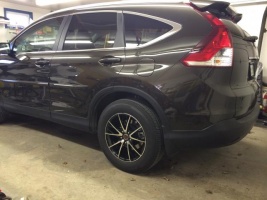 2013 Honda CR-V with 17x7.5 OE Duelers wheels