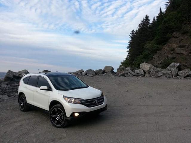 2013 Honda CR-V with Enkei Razr wheels