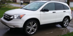 2011 Honda CR-V with 20x7.5 OEM Nissan Murano wheels