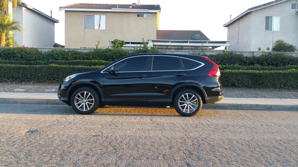 2015 Honda CR-V with 18x8 Andros N1 wheels