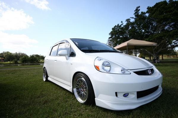2007 Honda Fit with 16x8 CCW Classics street wheels