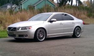 2008 Volvo S80 with OZ Superleggera III wheels